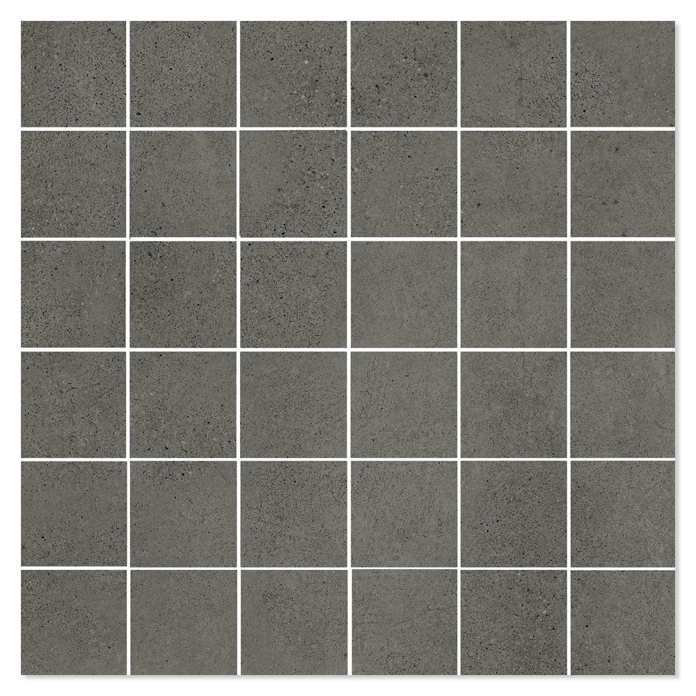 Mosaik Klinker Integra Svart Matt 30x30 (5x5) cm